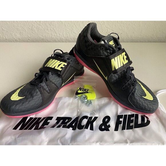 Nike High Jump Elite Track & Field Jumping Spikes 806561-003 Men’s Size 10 - Picture 2 of 11